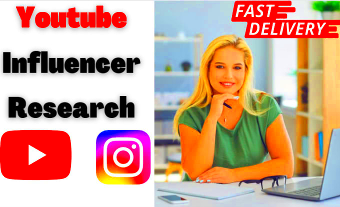 Find the best youtube influencer for your niche ideas by Umangkj  Fiverr