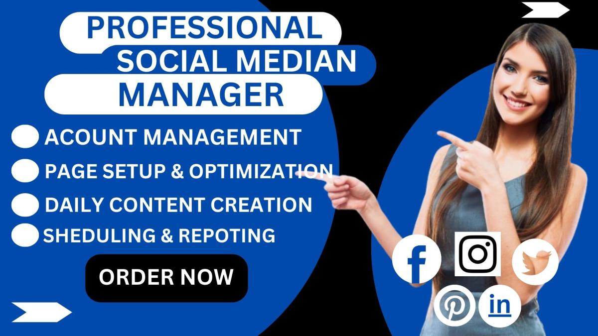 I Will Be Your Instagram and Facebook Social Media Manager