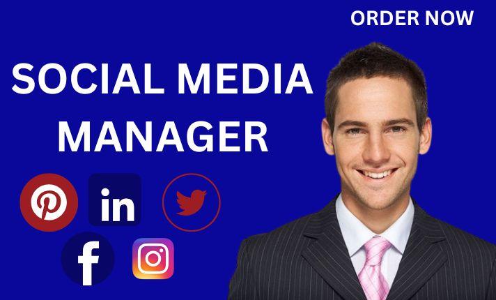 I Will Be Your Social Media Manager and Content Creator