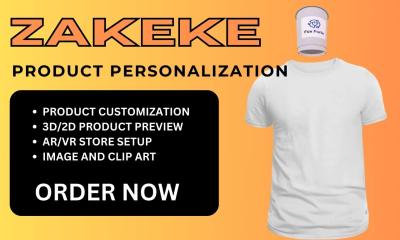 I Will Set Up Zakeke, Customily, TeeInBlue, Printify, Printful, Shopify POD Store