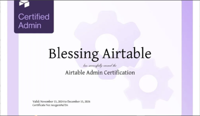 I Will Be Your Airtable Expert: Database Creation, Interface Design, Formulas, and Automation