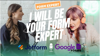 I Will Create a Professional Form for You on JotForm or Google Form