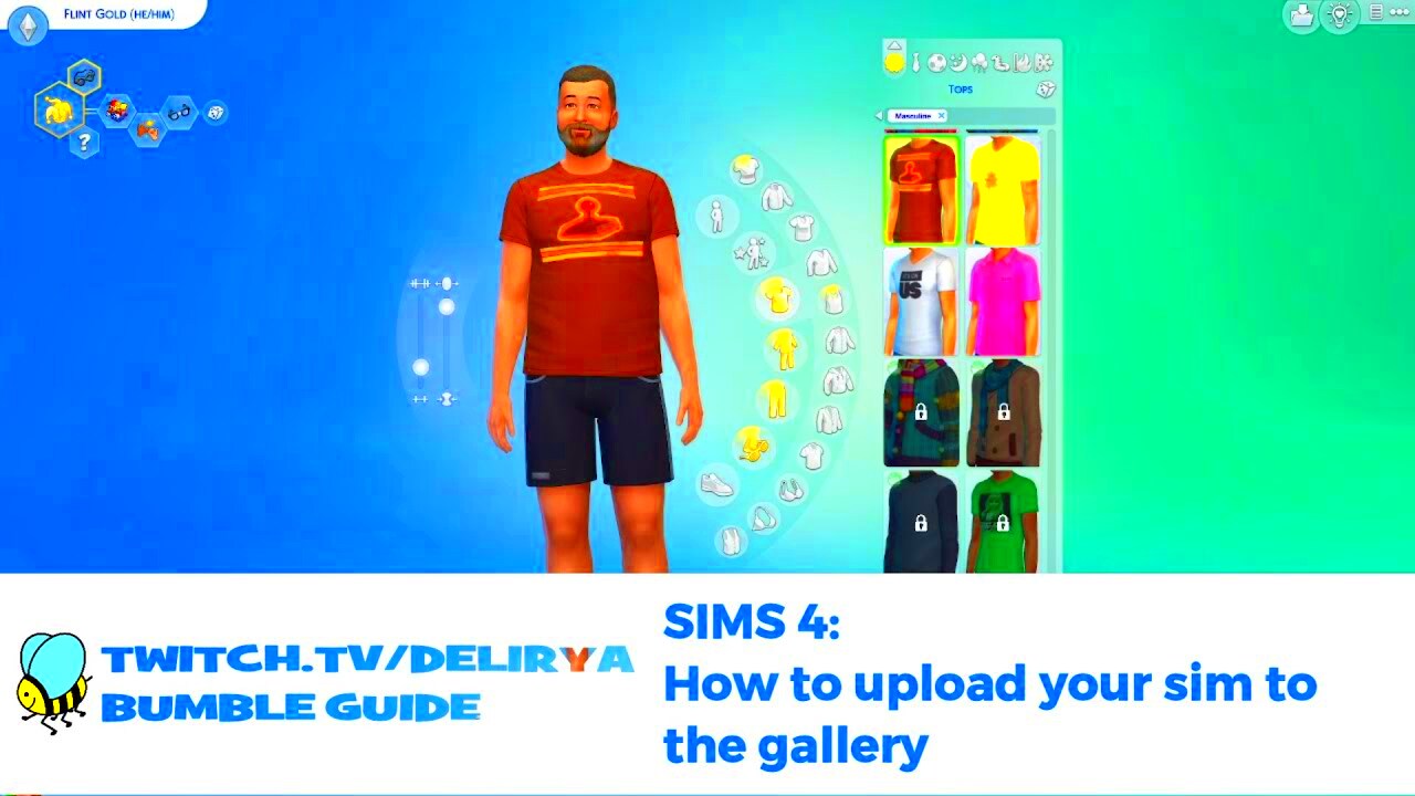 Sims 4 How to upload your Sim to the Gallery  YouTube