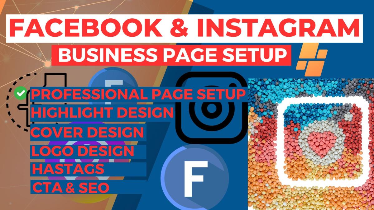 I Will Setup Professional Instagram and Facebook Business Page