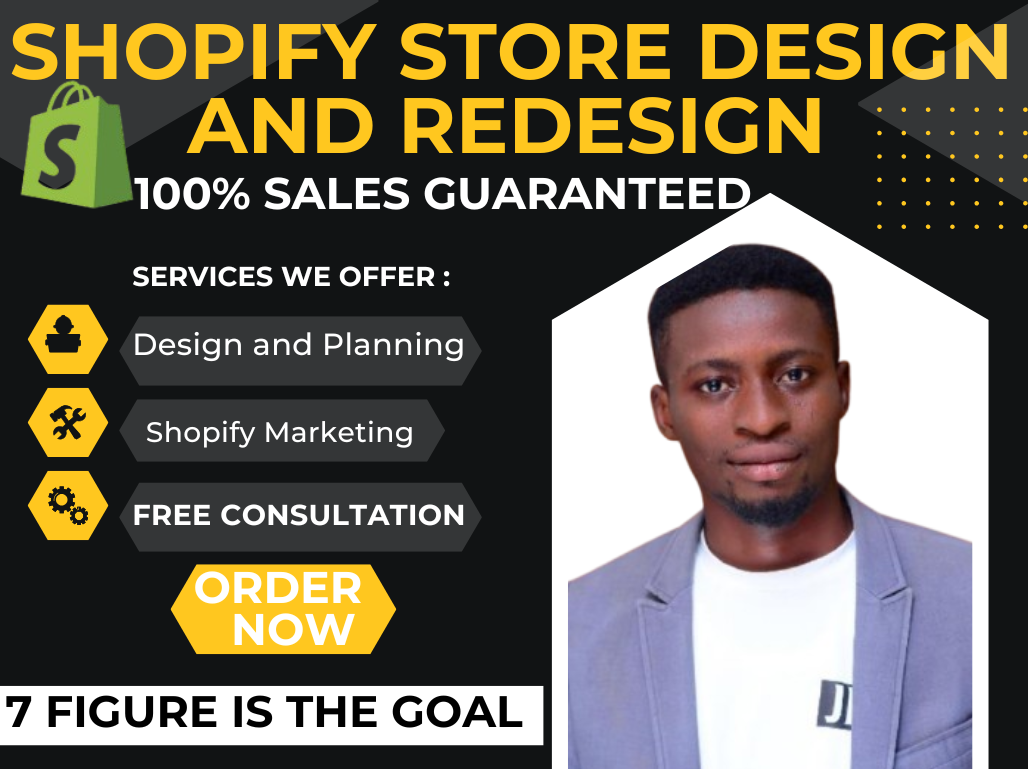 Shopify Store Design & Redesign Expert for Dropshipping & Print on Demand