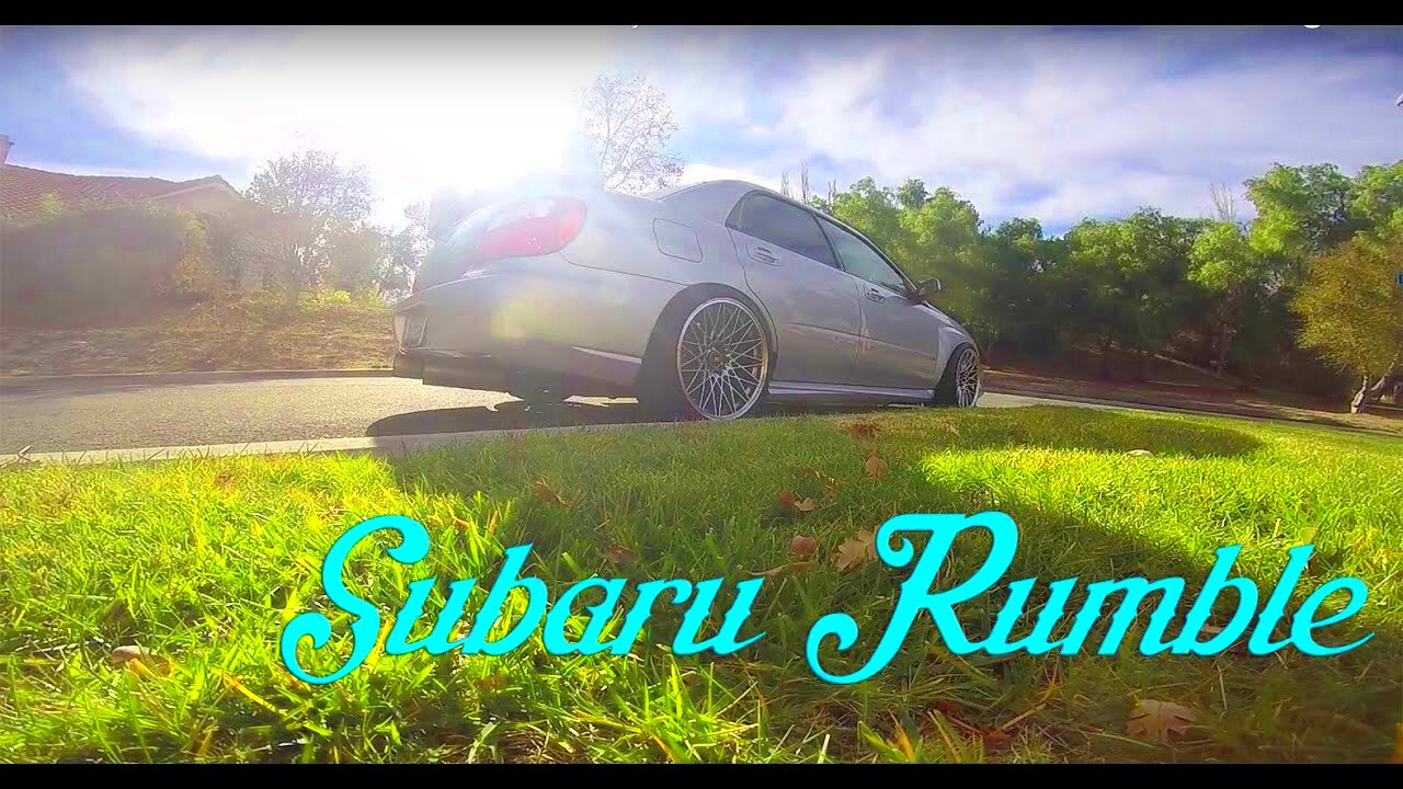 Subaru Rumble STI Exhaust Sound  Airlift v2 Blobeye  YouTube