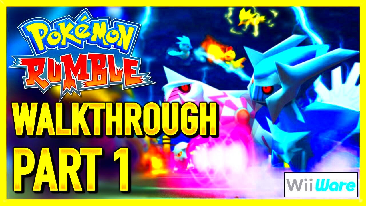 Pokemon Rumble  Walkthrough  Gameplay  Lets Play  WiiWare  Part 1 