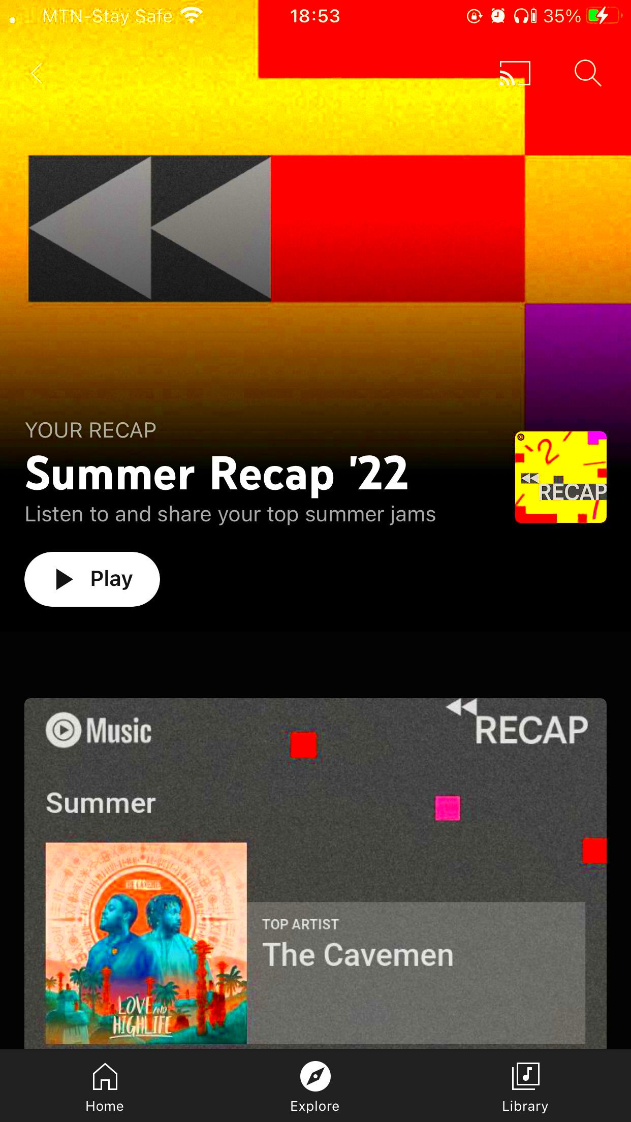 How to See Your Seasonal Recaps on YouTube Music