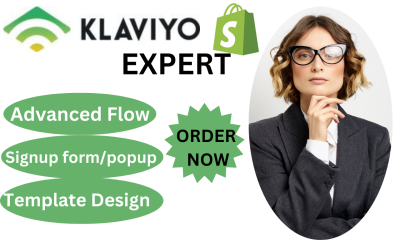 I Will Be Your Klaviyo Expert for Email Marketing and Shopify Flows