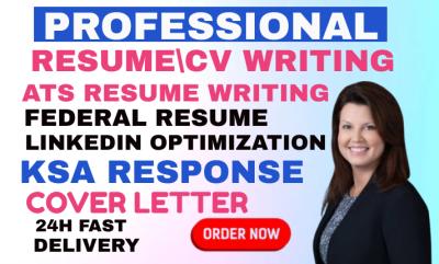 I Will Provide ATS Resume Writing for Engineering, Executive, and Federal Resumes