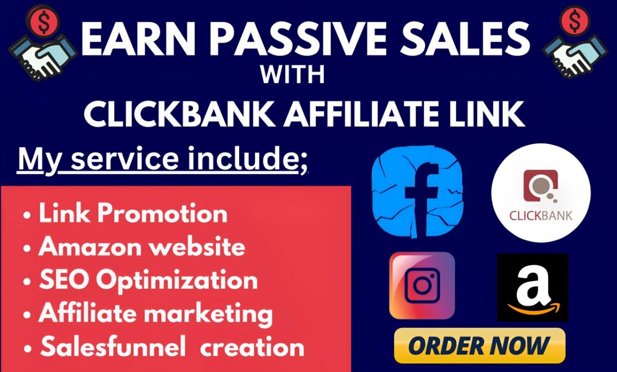 I Will Build a ClickBank Affiliate Link Promotion Amazon Website with Sales Funnel SEO