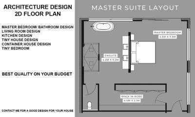 I Will Convert 3D Architectural Modeling to 2D Floor Plan Drawing