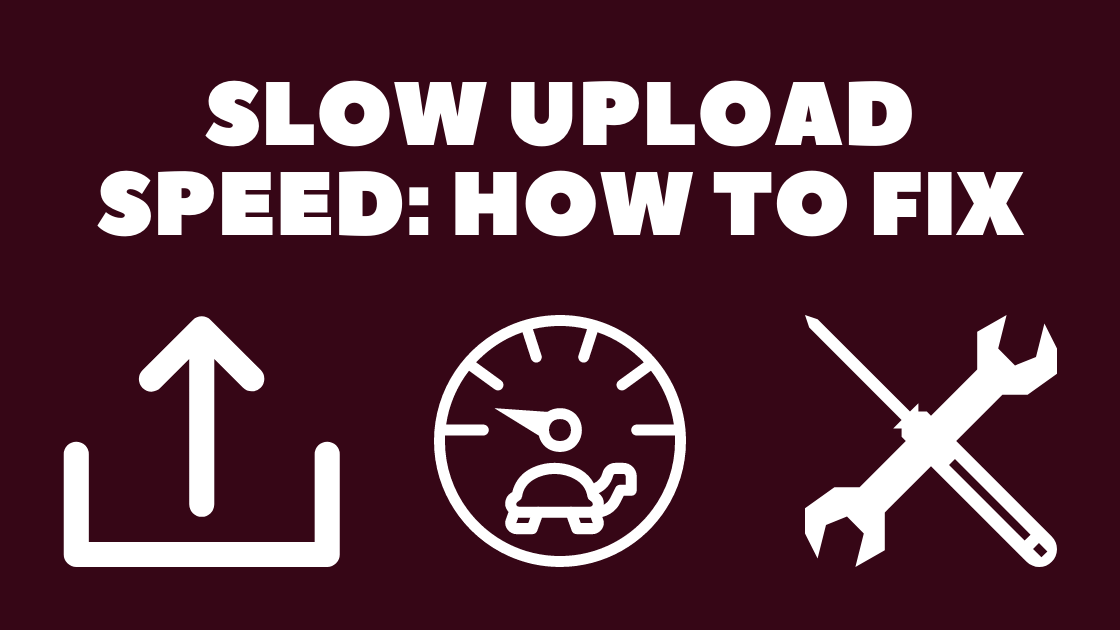 Slow Upload Speed How to Fix in seconds  Robot Powered Home