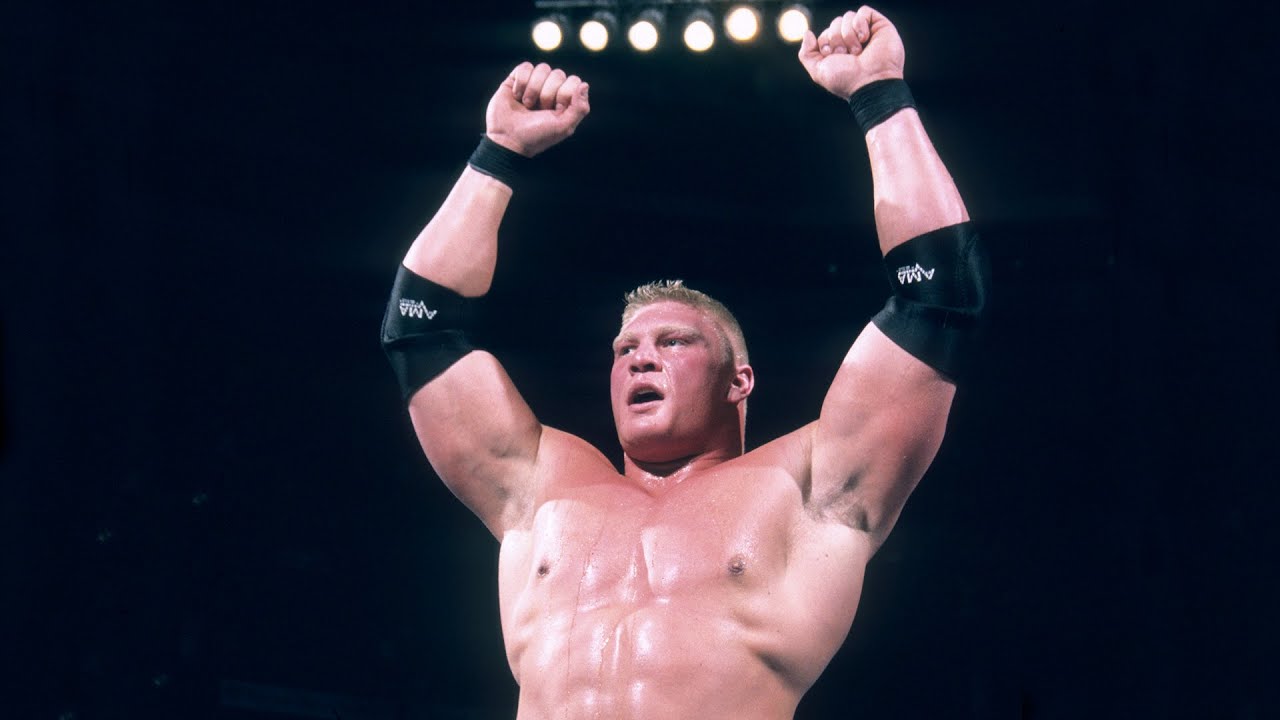 Brock Lesnar wins the Royal Rumble Match Royal Rumble 2003  YouTube