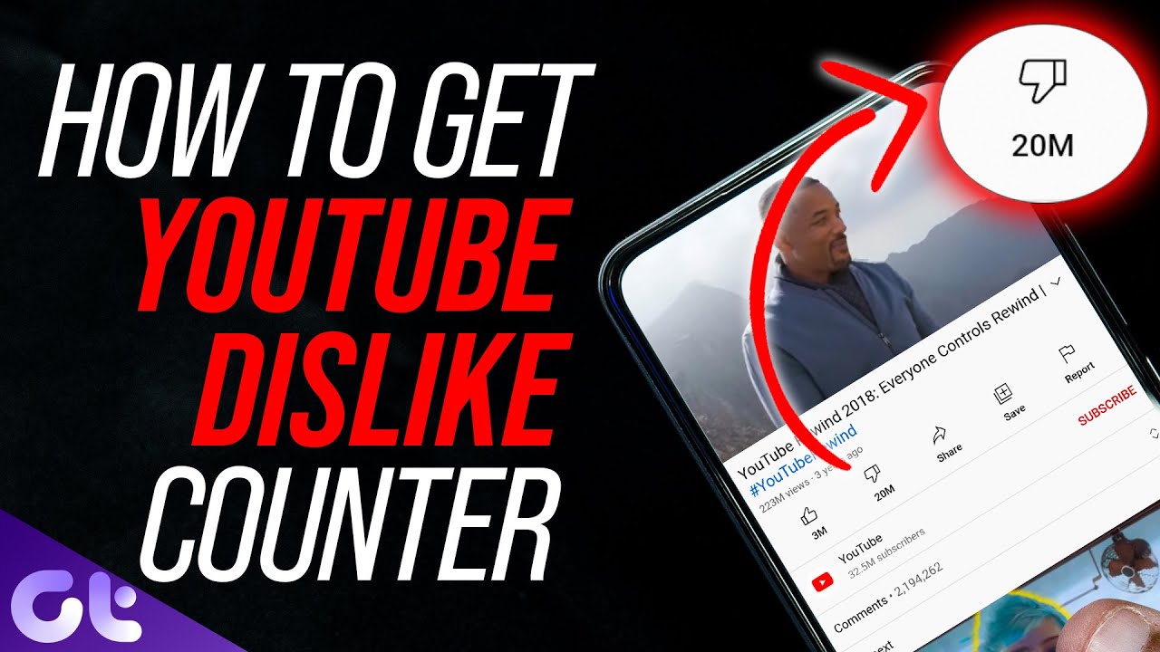 How to Check Dislike Count on YouTube  All Platforms  Guiding Tech 