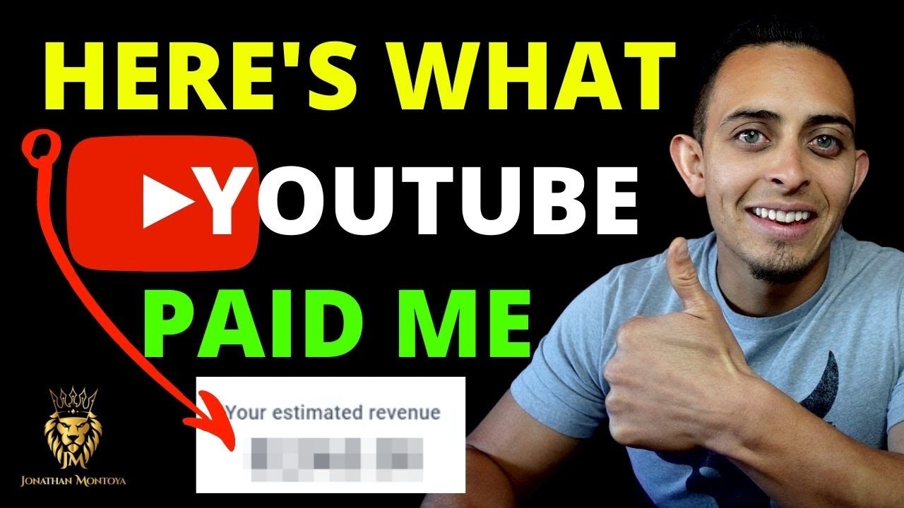 How Much Money Can You Make On YouTube My YouTube Ad Revenue REVEALED