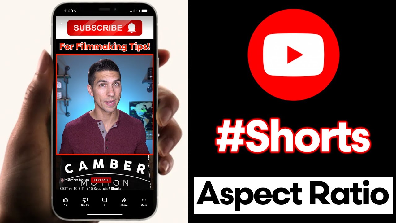 BEST Aspect Ratio for YouTube SHORTS  How to Change Aspect Ratio to 9 