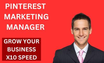 I Will Be Your Pinterest Marketing Manager