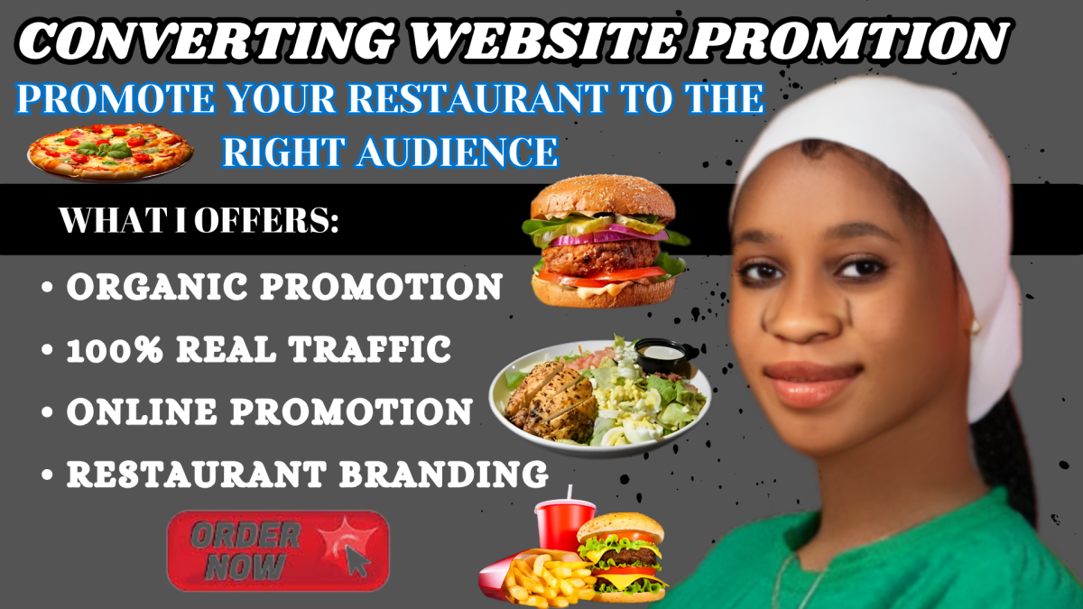 I Will Offer High Converting Promotion for Your Restaurant