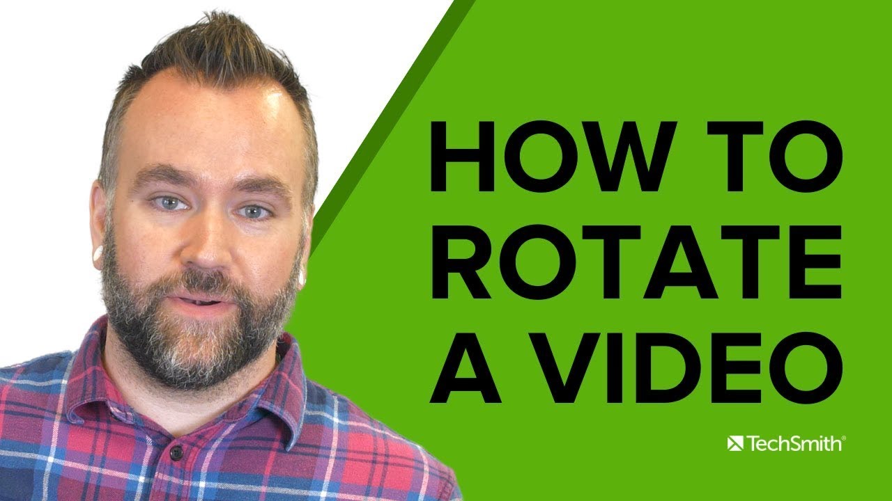 Rotate a Video Quick  Easy  YouTube