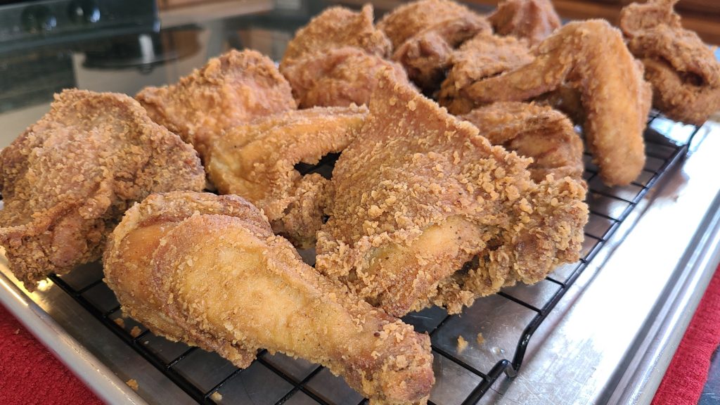 Louisiana Seasoned Fried Chicken  charliethecookandrews