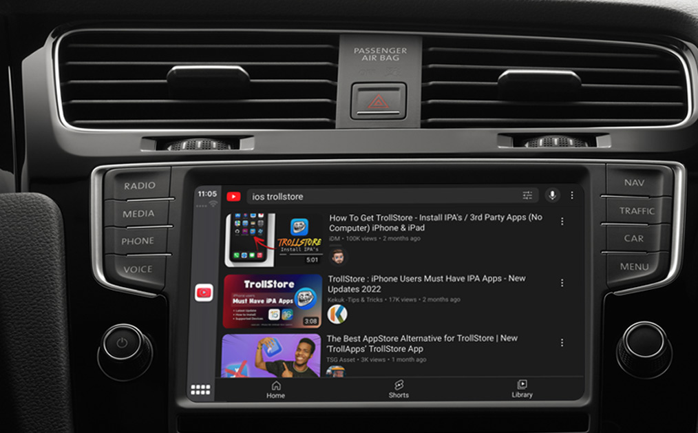 CarTube Brings YouTube To Apple CarPlay Without Jailbreak