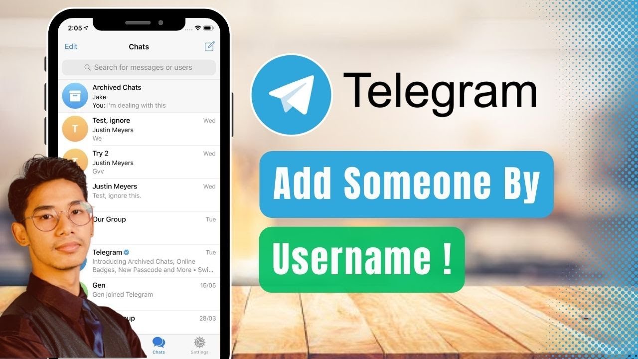 How to Add Someone on Telegram by Username  YouTube