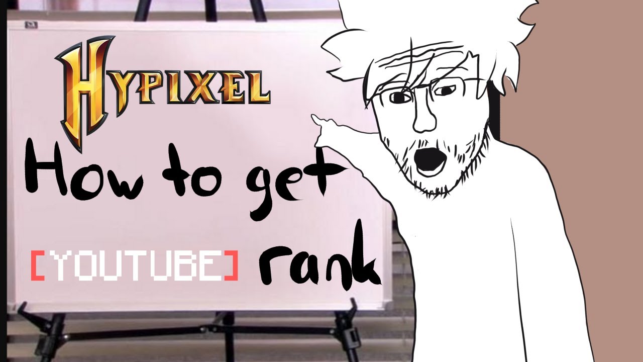 How to Get The YOUTUBE Rank on Hypixel  YouTube