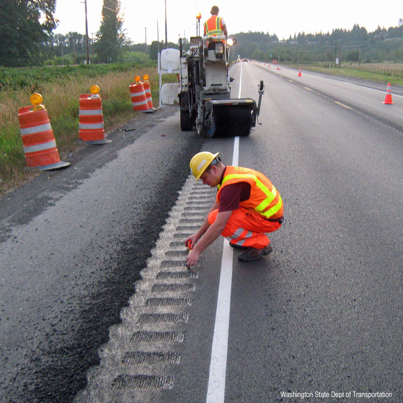 Rumble strips topic of road safety bills at statehouses