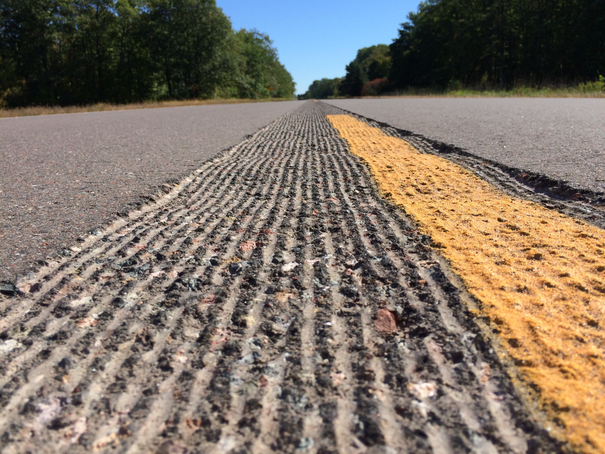 Mumble strips are the new rumble strips in Macomb County  Michigan 