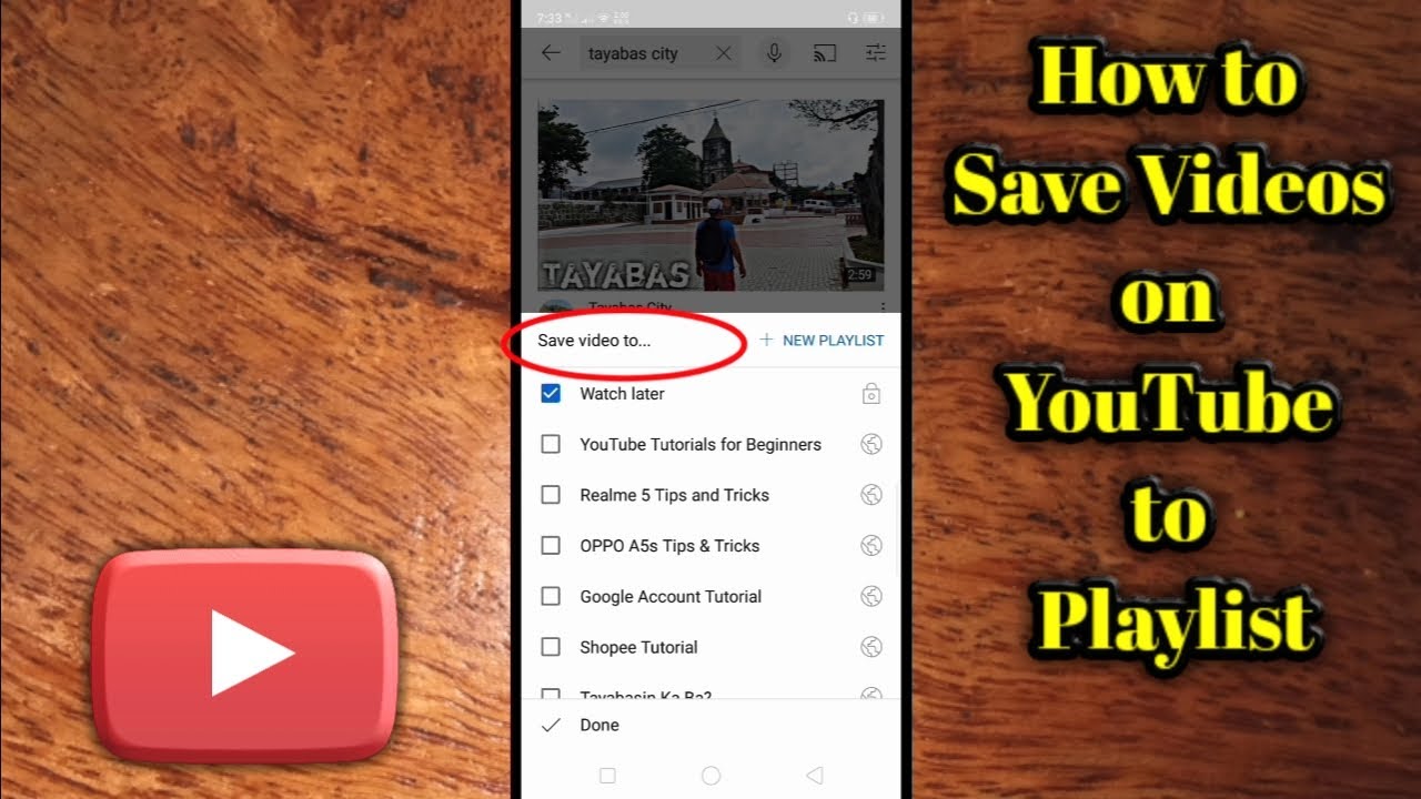 How to Save Videos on YouTube to Playlist  YouTube