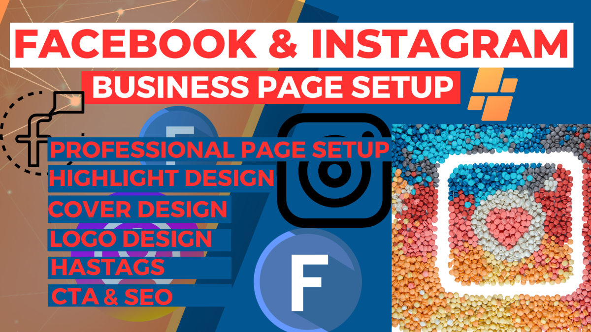 I Will Setup Professional Instagram and Facebook Business Page