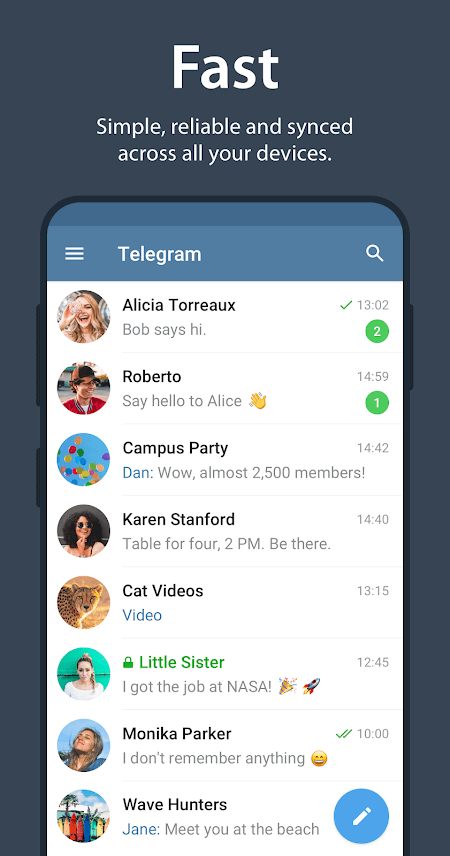 Telegram MOD APK v10120 Premium Optimized Lite  Moddroid