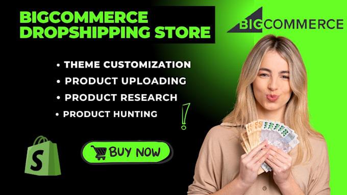 I Will Design and Redesign BigCommerce Dropshipping Store and Customization