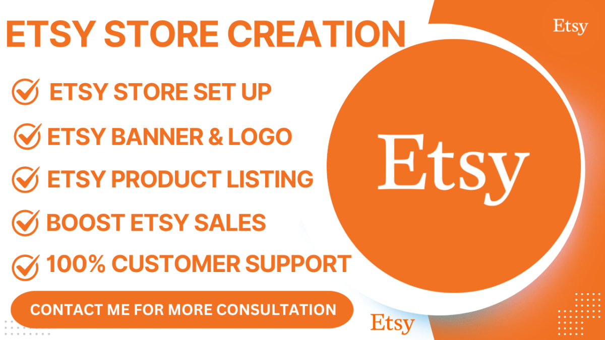 I Will Build and Optimize Your Etsy Account to Meet Your Needs