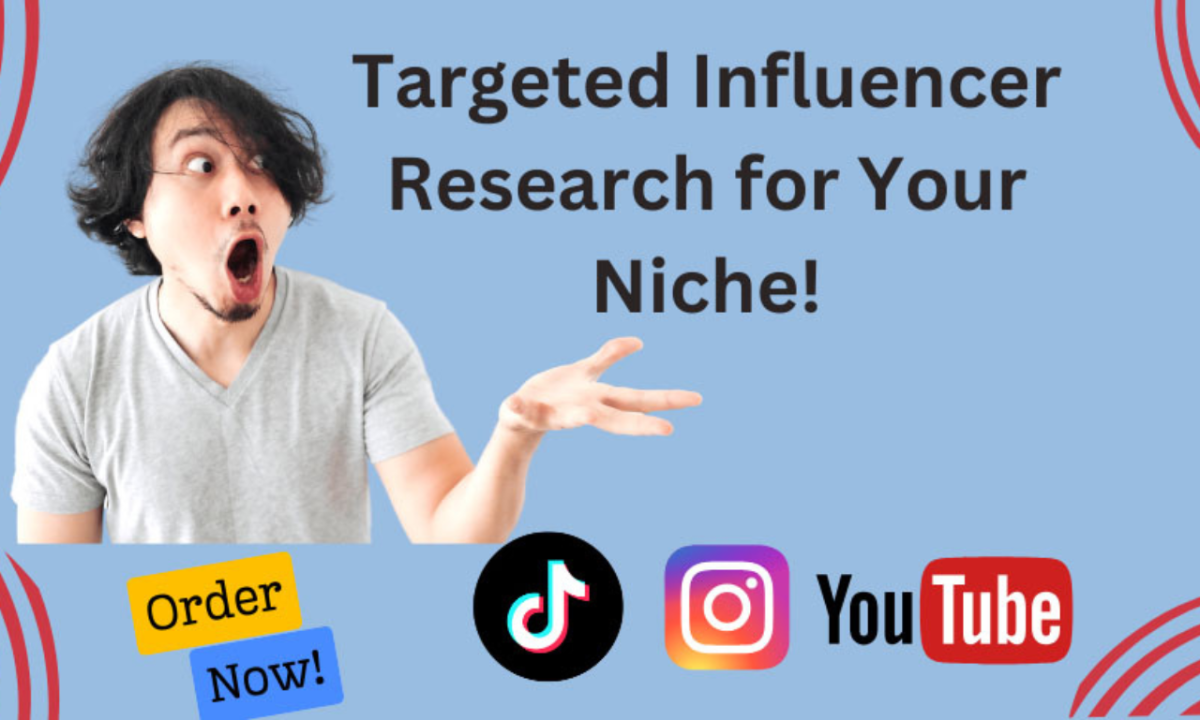 Do Instagram, TikTok, and YouTube Influencer Research for Influencer Marketing