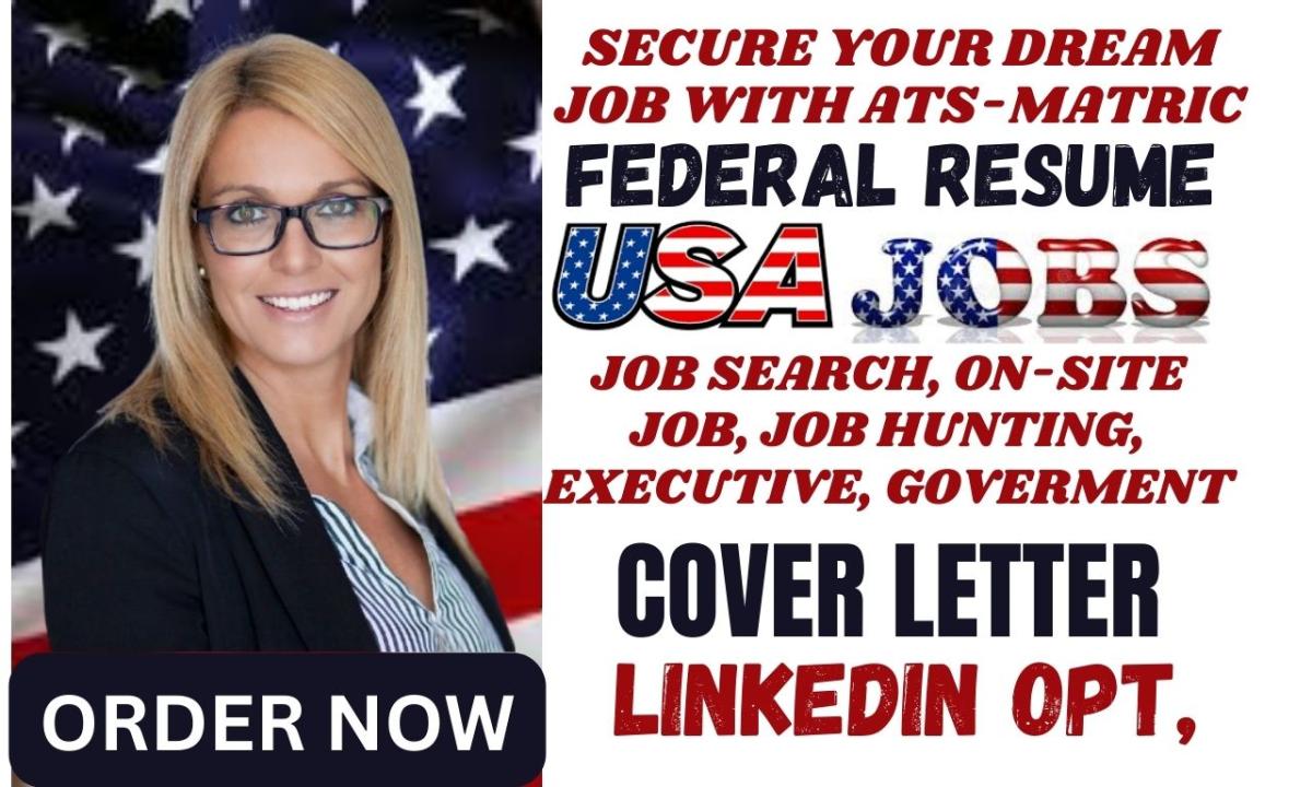 I Will Write Federal Resume KSA for Government and Military Veterans on USAJobs