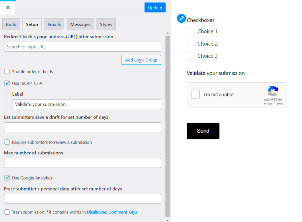 How to fix a reCAPTCHA error with WordPress  Happyforms