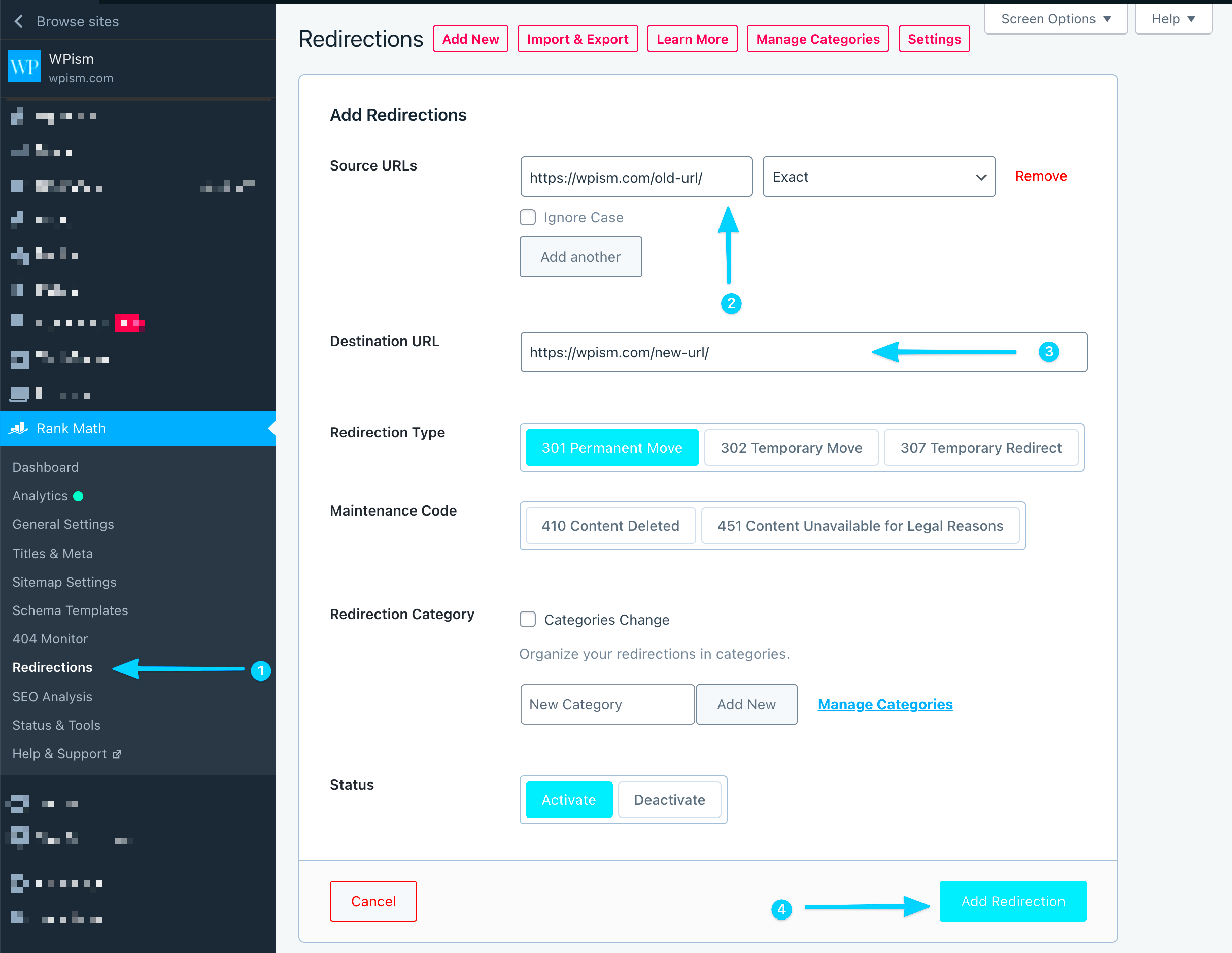 301 Redirects in WordPress Plugins and htaccess Guide 2023