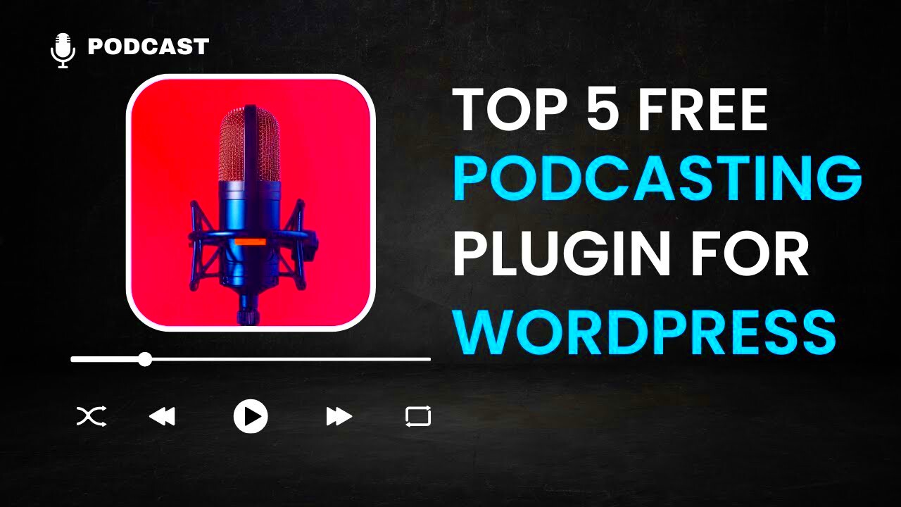 Top 5 Free Podcasting Plugin For WordPress  YouTube