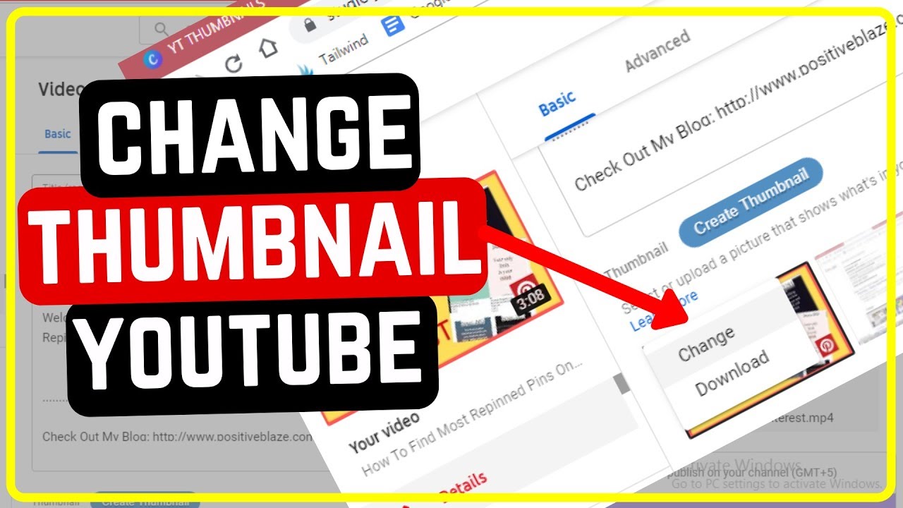 How To Change Thumbnail On Youtube Video 2019 In Youtube Studio Beta 