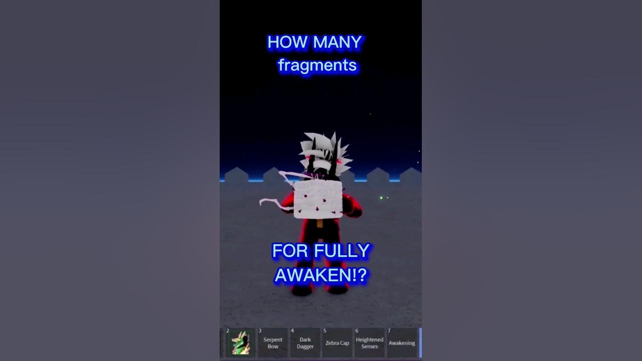 How many Fragments u need for fully Awaken Spider fruit Blox fruit  