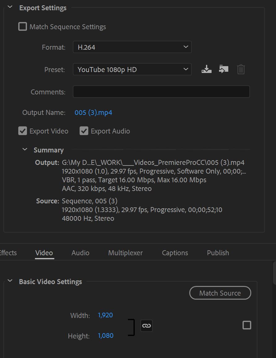 Solved Getting YouTubes Aspect Ratio Correct  Adobe Community 