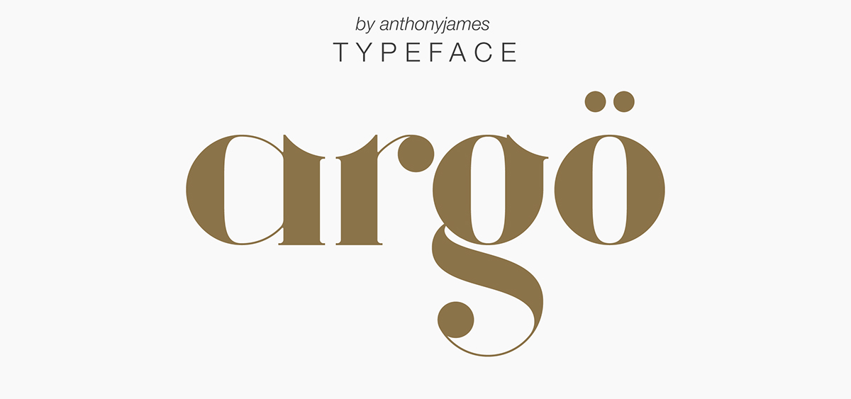 ARG  Font  Behance