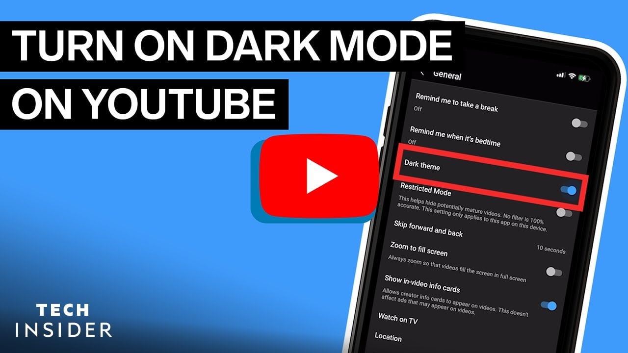 How to Dark Mode YouTube  Zeru