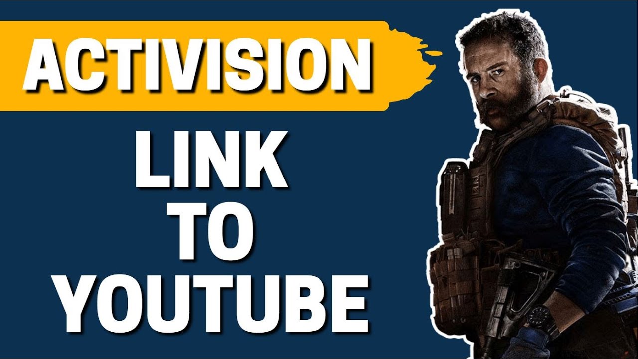 How To Link Your Activision Account With Youtube Account  YouTube