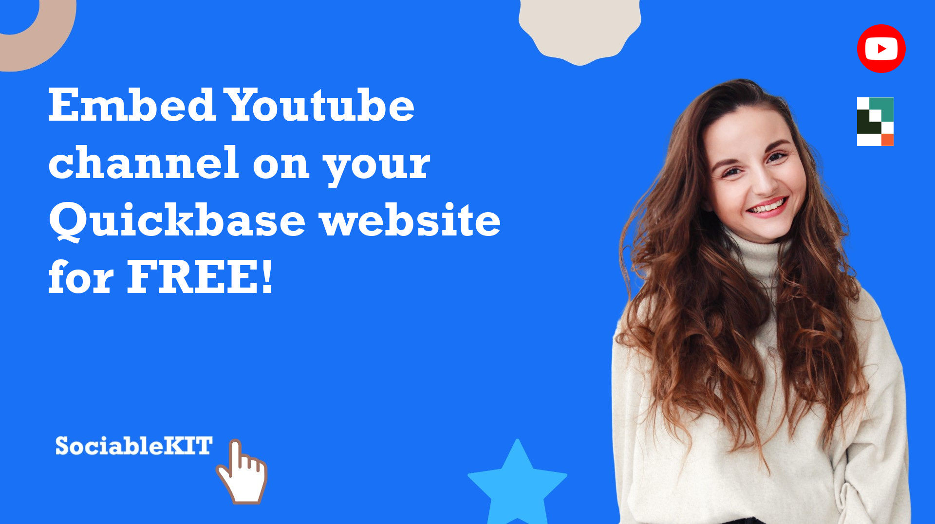 How to embed YouTube Channel on your Quickbase website for FREE