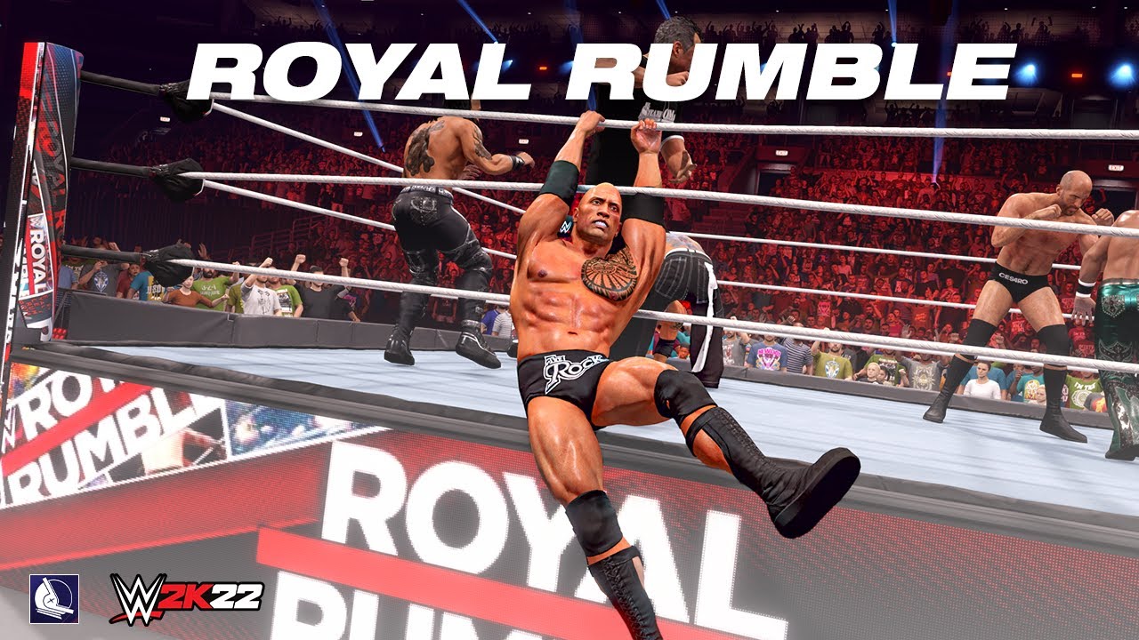 The Best WWE 2K22 30 Man Royal Rumble Match Ever  YouTube