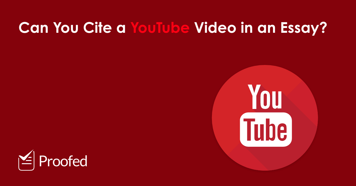 How to Cite a YouTube Video in Harvard Referencing  Proofed