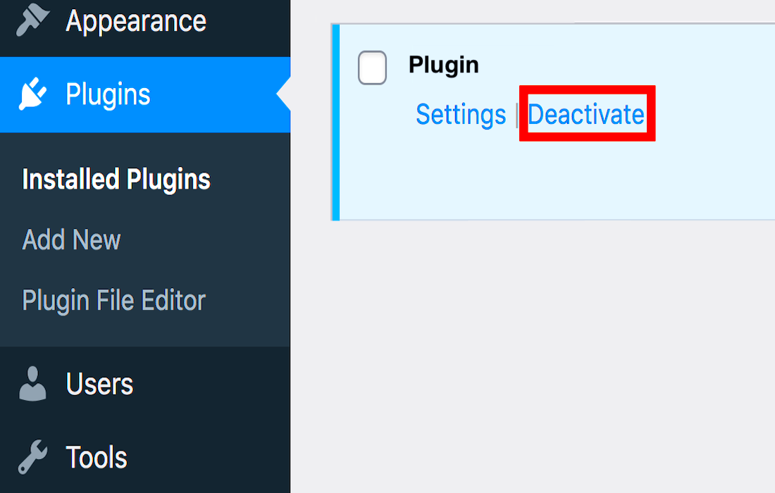 What Happens When You Deactivate A WordPress Plugin Deactivation FAQs 